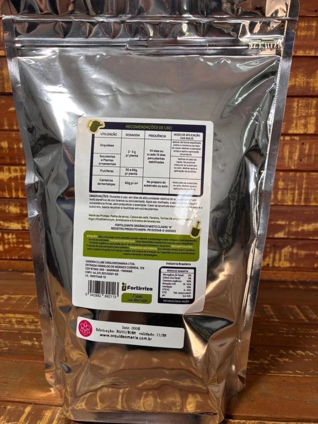 Adubo Fortirriza + CÁLCIO pacote 500 gr - ganha 200 gr de presente!