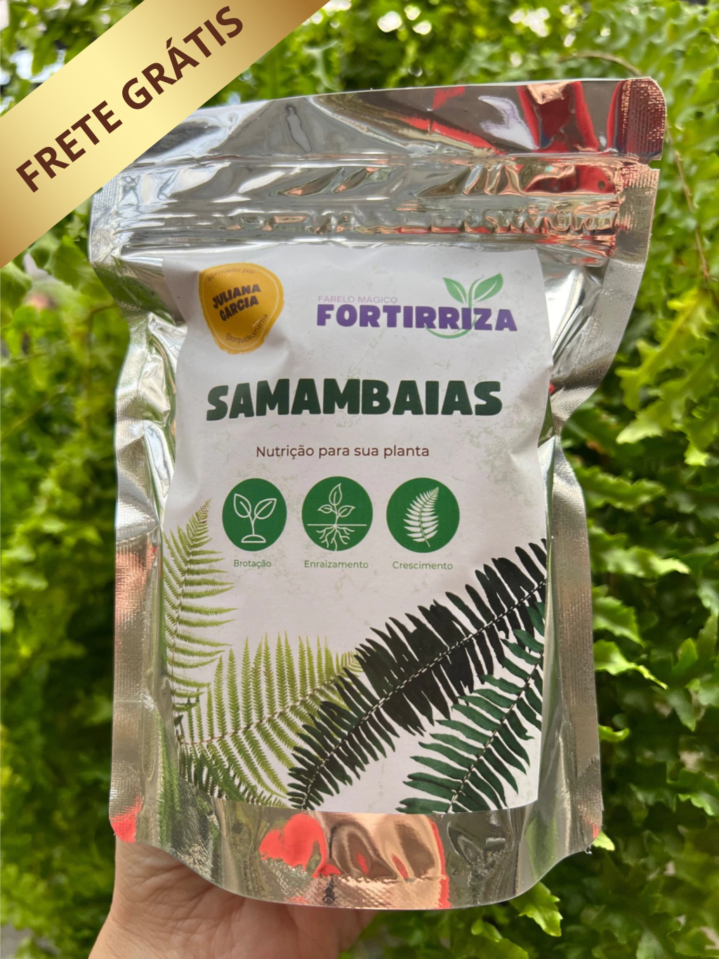Adubo para Samambaia Fortirriza - 170 gramas para Plantas Saudáveis
