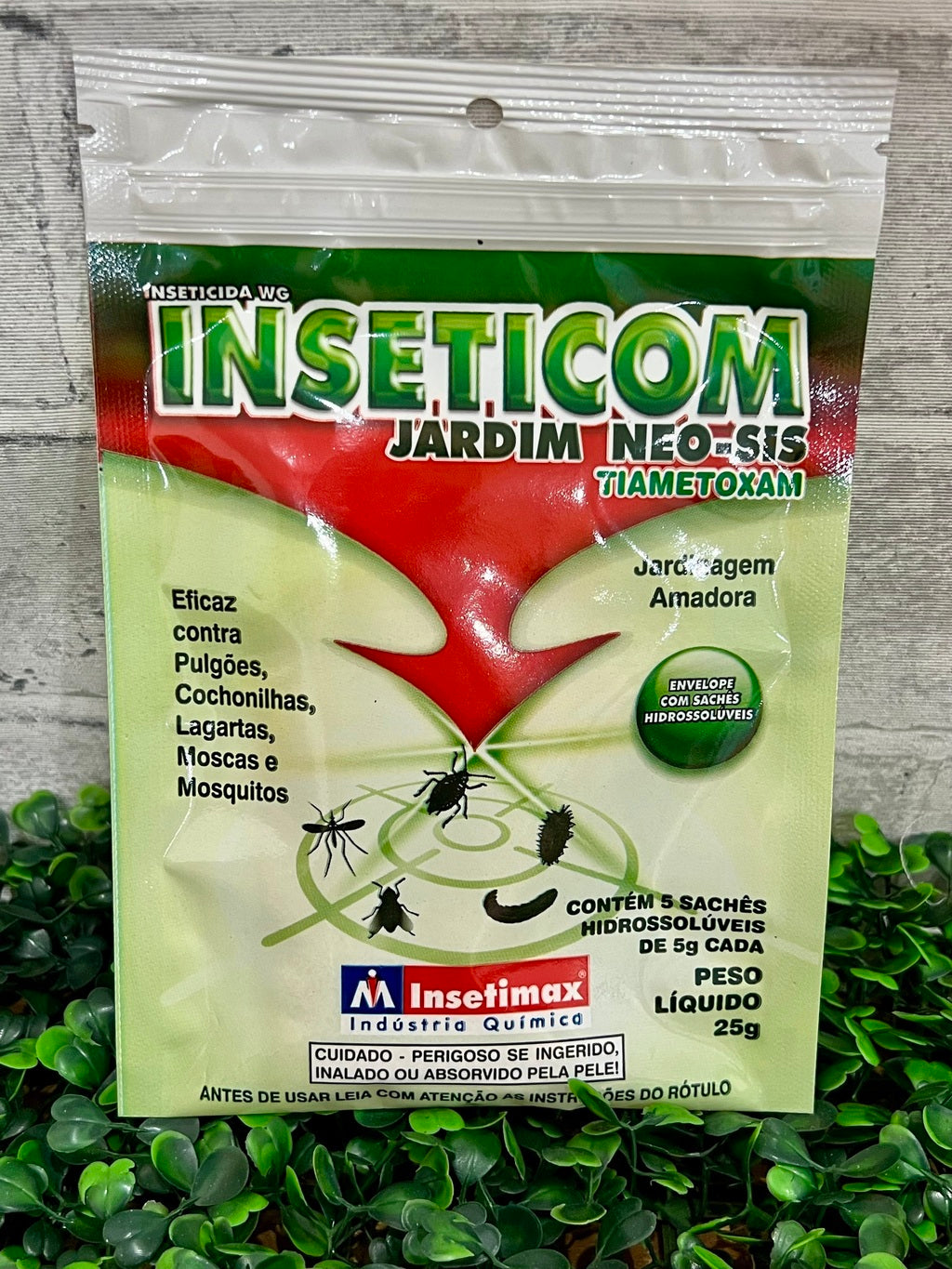 ミドリムシ Inseticom Jardim Neo-Sis: Controle Eficaz de Pragas com Tiametoxa (5 s